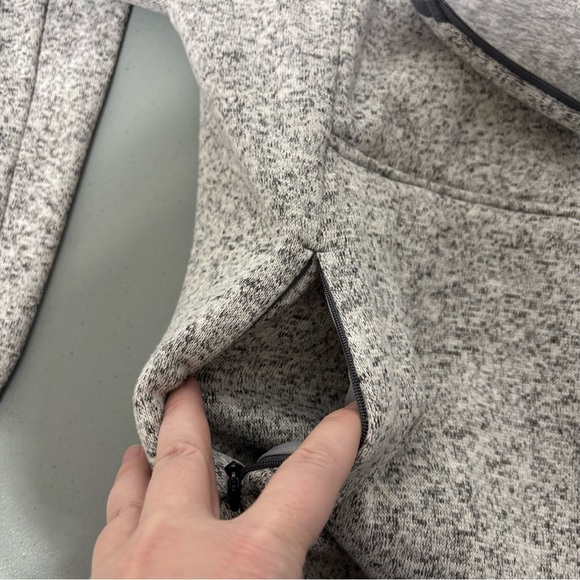 Serra Women's Medium Gray Pullover Jacket Sweatshirt Athleisure Casual Athletic - Picture 9 of 9